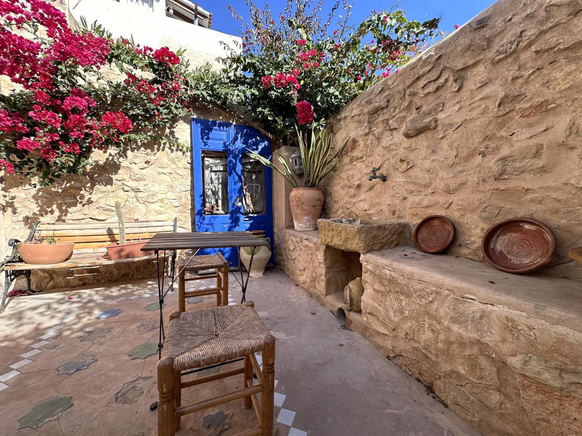 Casa Con Vistas Al Mar Y Patio De Buganvillas Aigues Eksteriør bilde